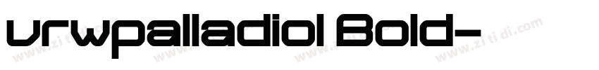 urwpalladiol Bold字体转换
